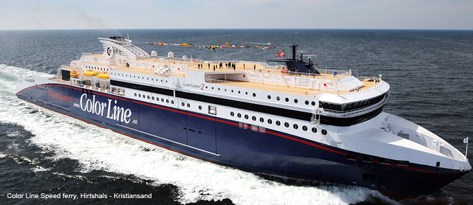 Color Line Speed ferry, Hirtshals - Kristiansand