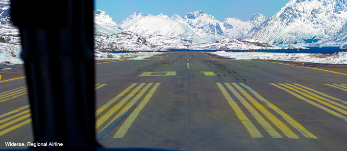 Wideroe, Regional Airline