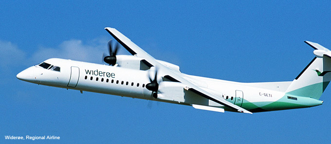 Wideroe, Regional Airline