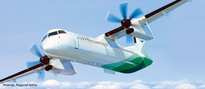 Wideroe, Regional Airline